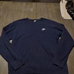 NIKE CREWNECK NAVY BLUE